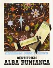 PUBBL. 1948  ALBA RUMIANCA DENTIFRICIO PASTA DENTIFRICIA DENTI MEDICINA FARMACIA
