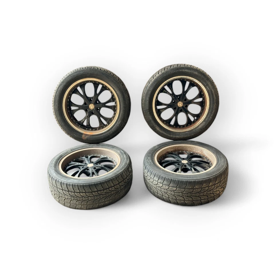 Felgensatz 1999-2006 GMC Yukon Tahoe Suburban 22X9,5 6X139.7 Felgen + Reifen - Bild 1 von 4