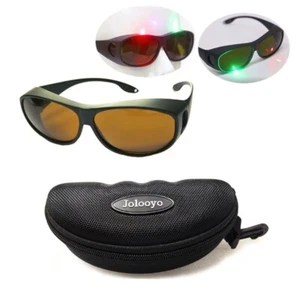460/ 532/650nm Laser Safety Glasses Tricolor Light Red Blue Green Light Goggles - Picture 1 of 5