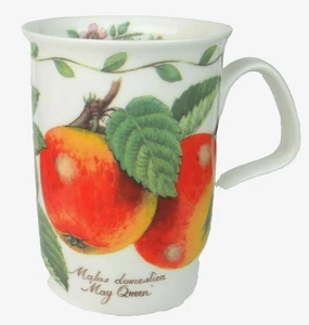 Taza de porcelana de hueso fino con mango de fruta "Lancaster" Roy Kirkham Heritage #1B nueva - Imagen 1 de 7