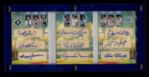 2025 LEAF SEASONS IN THE SUN- CLOUD 9 - YANKEES SIGNATURES - LEGENDS & HOFERS - Picture 1 of 2