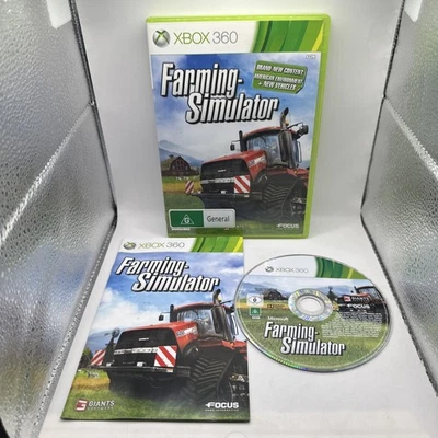 Farming Simulator • Xbox 360 Game + Manual (2013) PAL Australian CIB Complete - Image 1 of 4
