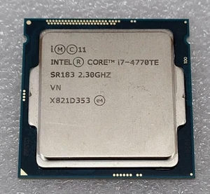 4Th Gen Intel Core i7-4770TE LGA1150 CPU Processor 2.3GHz 4C/8T 8MB 5GT/s 45W - Picture 1 of 2
