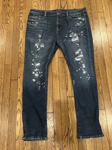 cult of individuality jeans Punk Super Skinny Herren Gr. 40 X 32 Gebraucht - Bild 1 von 11