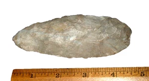 (4.25"+) American Indian (IN Coll.) Bi-Face Blade, Spear Ancient Indian Artifact - Picture 1 of 8