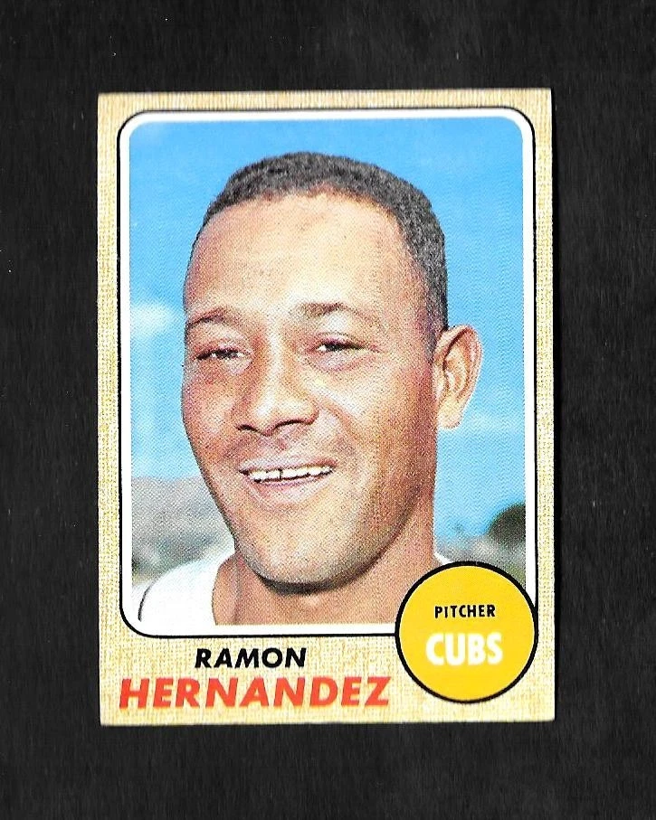 1968 Topps #382 Ramon Hernandez - casi nuevo/como nuevo - 3,99 costo máximo de envío Foto 1 de 1