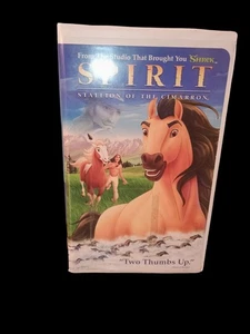 Spirit: Stallion Of The Cimarron (VHS, 2002, Standard Version) Like New - Picture 1 of 3