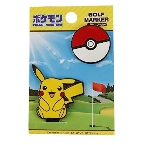 Kasco Green Marker Pokémon Pocket Monsters Clip Marker Pikachu Unisex PMM001
