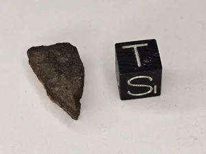 Wagon Mound Stone, OC, L6 Fundstück 1932 Mora County, New Mexico 2,9 g Scheibe - Bild 1 von 4