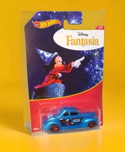 Hot Wheels '40 Ford Coupe Disney Fantasia Mickey Mouse 1:64 Diecast - Picture 1 of 13