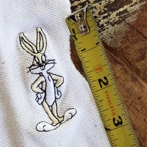 Vintage Bug Bunny Looney Tunes emblema ricamato solo Warner Bros artigianato cucito - Foto 1 di 1