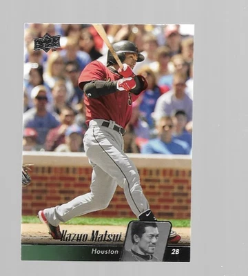 2010 Upper Deck Series 1 #227 Kazuo Matsui Houston Astros - Image 1 of 2
