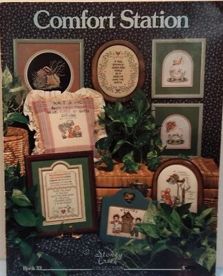 Comfort Station 16 Counted Cross Stitch Patterns By Stoney Creek - Image 1 of 4