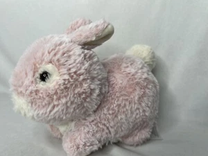 Animal Adventure 8" Stuffed Plush Soft Pink White Bunny Small Ears Easter - Picture 1 of 10