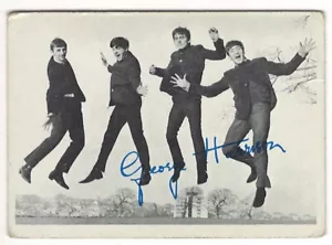 1964 TOPPS # 14 THE BEATLES 1ST SERIES - RINGO PAUL GEORGE JOHN - LOOK !!! - Picture 1 of 2
