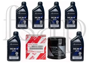 Genuine Lexus Toyota Oil Change Kit for 1991 Lexus ES250 oil filter 90915-YZZD1 - Picture 1 of 2