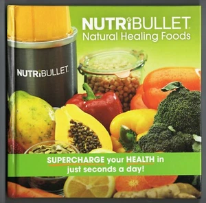 Nutribullet Natural Healing Foods 2 Books NEW - FREE SHIPPING - Picture 1 of 4