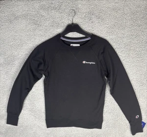 Champion Women's Powerblend Boyfriend Graphic Crew Sweatshirt Size Extra Small - Picture 1 of 8