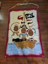 Pottery Barn Pirate Hanging Party Banner Photo Bean Bag Toss. 36x54 PERFECT