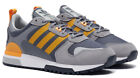 New adidas Originals ZX 700 Mens athletic sneaker casual gray orange all sizes 