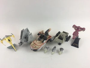Vintage Konvolut 8 Star Wars Fahrzeuge Land Speeder Imperial Shuttle Tydirium lose - Bild 1 von 5