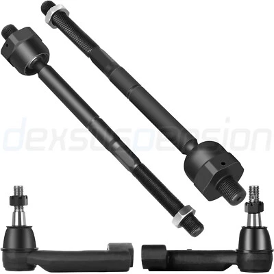 4x For 2009-2016 Ford Expedition F-150 Front Steering Inner Outer Tie Rod End - Image 1 of 4