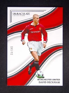 2023-24 Panini Immaculate #259 David Beckham /40 - Picture 1 of 2