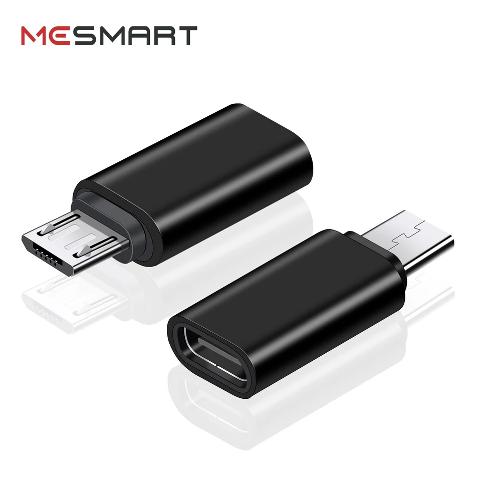 3-Pack USB 3.1 Type C Female to Micro USB Male Adapter Converter Connector USB-C - Image 1 of 4
