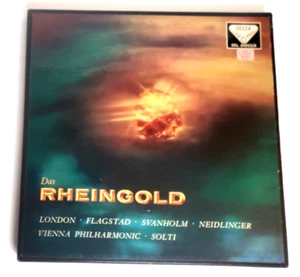 SXL 2101/2/3 Wagner Das Rheingold / Solti / VPO W/B 3 LP box set German - Picture 1 of 17