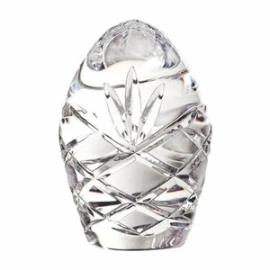 Barski European Paperweight - Egg Shaped- Cut Crystal -Desk or Tabletop Ornament - Picture 1 of 1