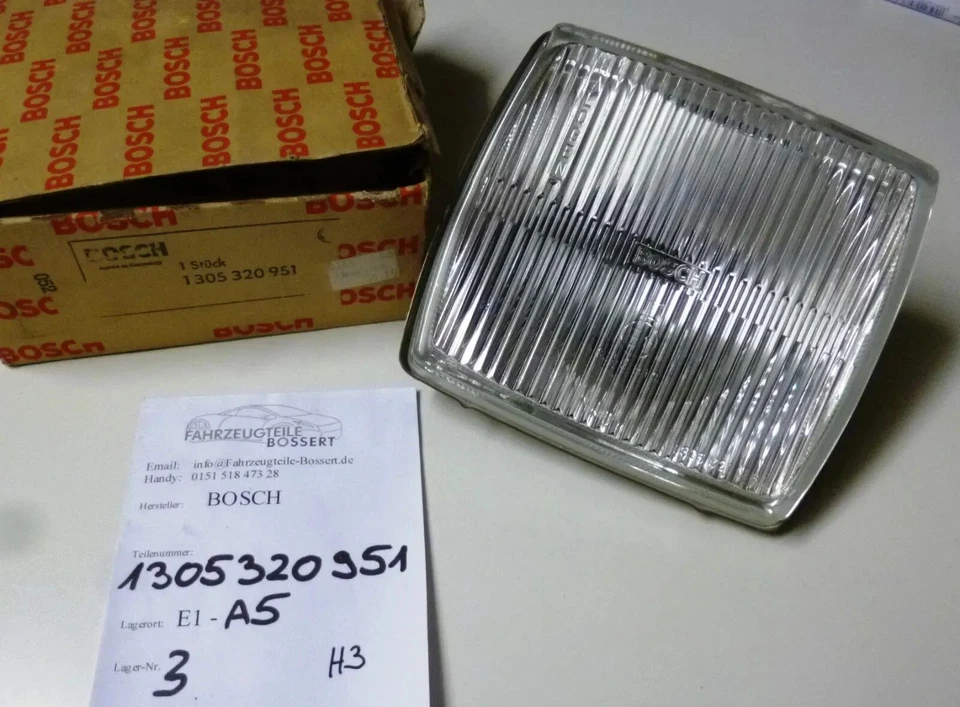 Bosch Scheinwerfer 1305320951 H3 Nebelscheinwerfer Magirus Deutz Mercedes Volvo — 第 1/1 张图片