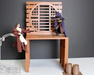 Noodle Bar Display for Star Wars The Acolyte Black Series 6 Inch Figures - Imagen 1 de 5