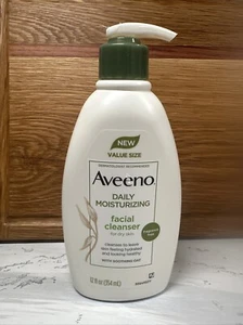 Aveeno Daily Moisturizing Facial Cleanser with Soothing Oat, 12 Fl. Oz - Picture 1 of 2
