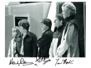 Doctor Who Autograph: WENDY PADBURY, FRAZER HINES & TREVOR MARTIN Signed Photo - Picture 1 of 1