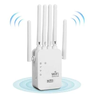 WiFi Range Extender Internet Booster Network Router Wireless Signal Repeater - Picture 1 of 11