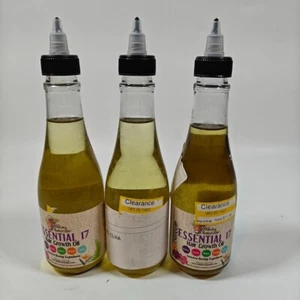 Alikay Naturals Essential 17 Hair Growth Oil, 3 pack, 8 fl oz each New No Box - Picture 1 of 3