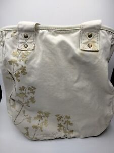 AE American Eagle Outfitters Canvas Tote Bag Cream