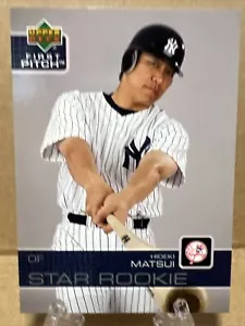 2003 Upper Deck First Pitch Hideki Matsui RC #271 Rookie Short Print. NY Yankees - Picture 1 of 4