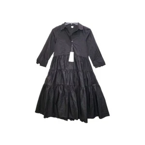 Arket lockeres Oversize-Kleid Damen Größe 34 schwarz Bio-Baumwolle - Bild 1 von 12