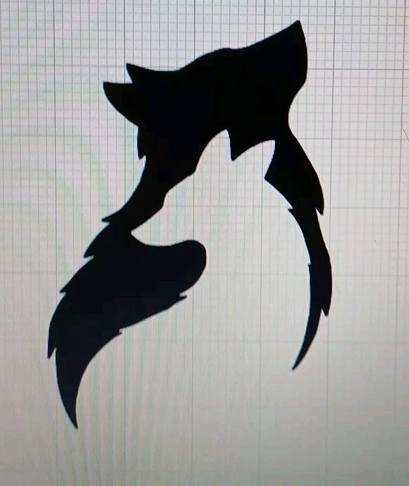 Calcomanía Wolf Foto 1 de 1