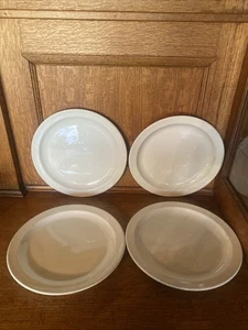 4er Set Stonehenge Midwinter weiß 10,5" Speiseteller - Bild 1 von 5