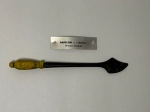Garamycin Collection of Ancient Surgical Tools Reproduction - Bronze Scalpel - Picture 1 of 2
