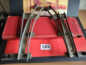 HORNBY `O GAUGE CLOCKWORK POINTS PR2 & PL2 RIGHT & LEFT (BOXED LOOK UNUSED) - Picture 1 of 3