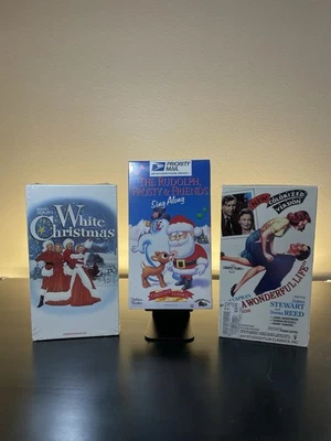 It’s a wonderful life on VHS ￼ in color +2 move 3 movie deal new - Image 1 of 4