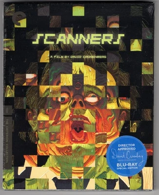 Scanners (1981) US Blu-ray Region A Criterion Collection - David Cronenberg  NEU - Bild 1 von 2