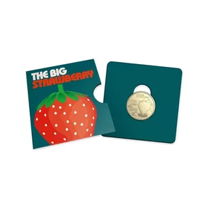 2025 Aussie Big Things 2 - $1 Coin - The Big Strawberry - Picture 1 of 4