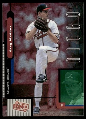 GREG MADDUX 1999 UPPER DECK IONIX NITRO N4 BRAVES RARE SP - Image 1 of 2