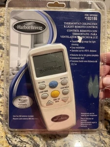 Harbor Breeze 103186 Thermostat Deckenventilator & Licht Fernbedienung - Bild 1 von 3