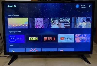 GRAETZ SMART TV 32" POLLICI - GR32E6800SA - HD READY - TV FOR ANDROID - Immagine 1 di 4