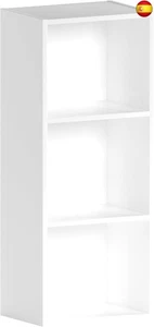 Vida Designs Oxford - Estantería de 3 estantes, Hecha de Madera de Roble, para  - Imagen 1 de 7